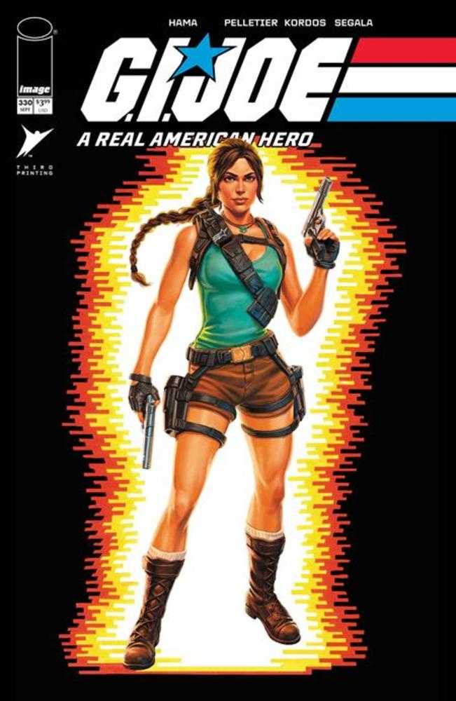 G.I. Joe A Real American Hero #330 3rd Printing Cover A Chris Mooneyham Action Figure Ronin Design Variant PRESALE 9/09
