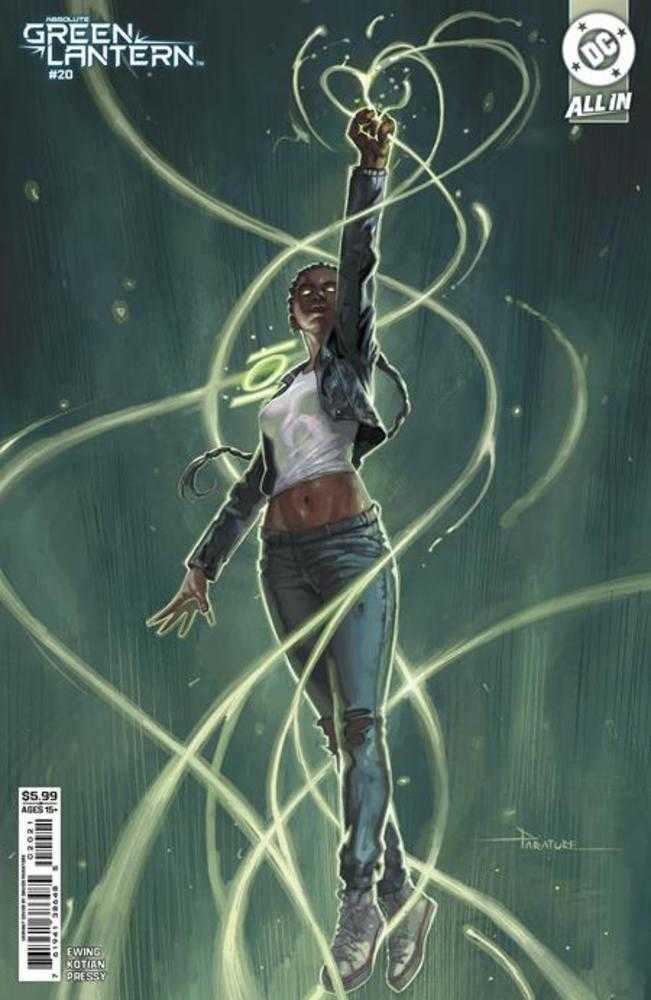 Absolute Green Lantern #20 Cover B Davide Paratore Card Stock Variant