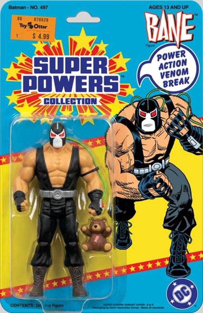 Batman #497 Facsimile Edition Cover D Jason Geyer & Alex Saviuk Bane Super Powers Card Stock Variant