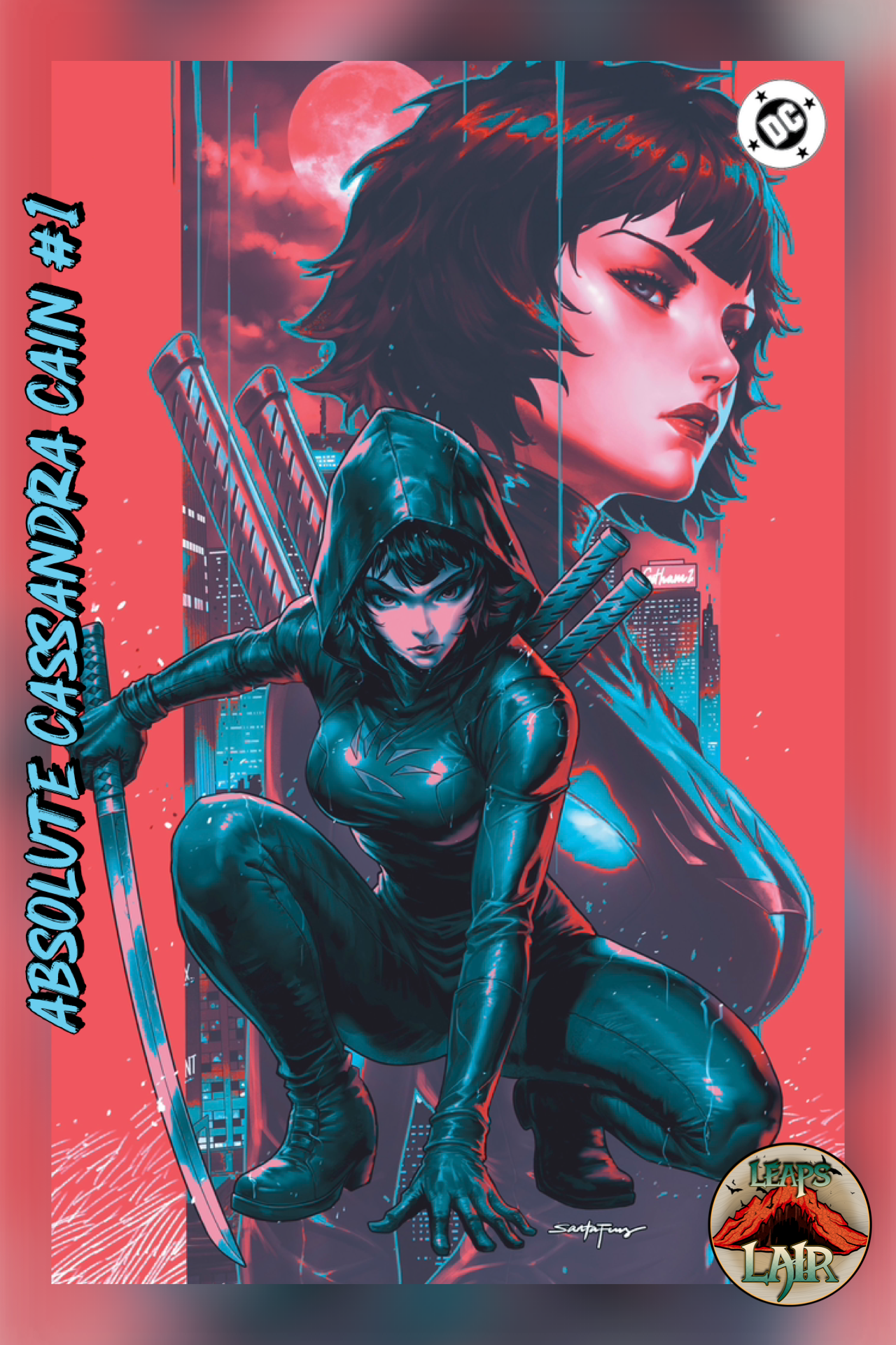 Absolute Cassandra Cain #1 Santa Fung LeapsLair Exclusive LTD 1000 PREORDER 9/9