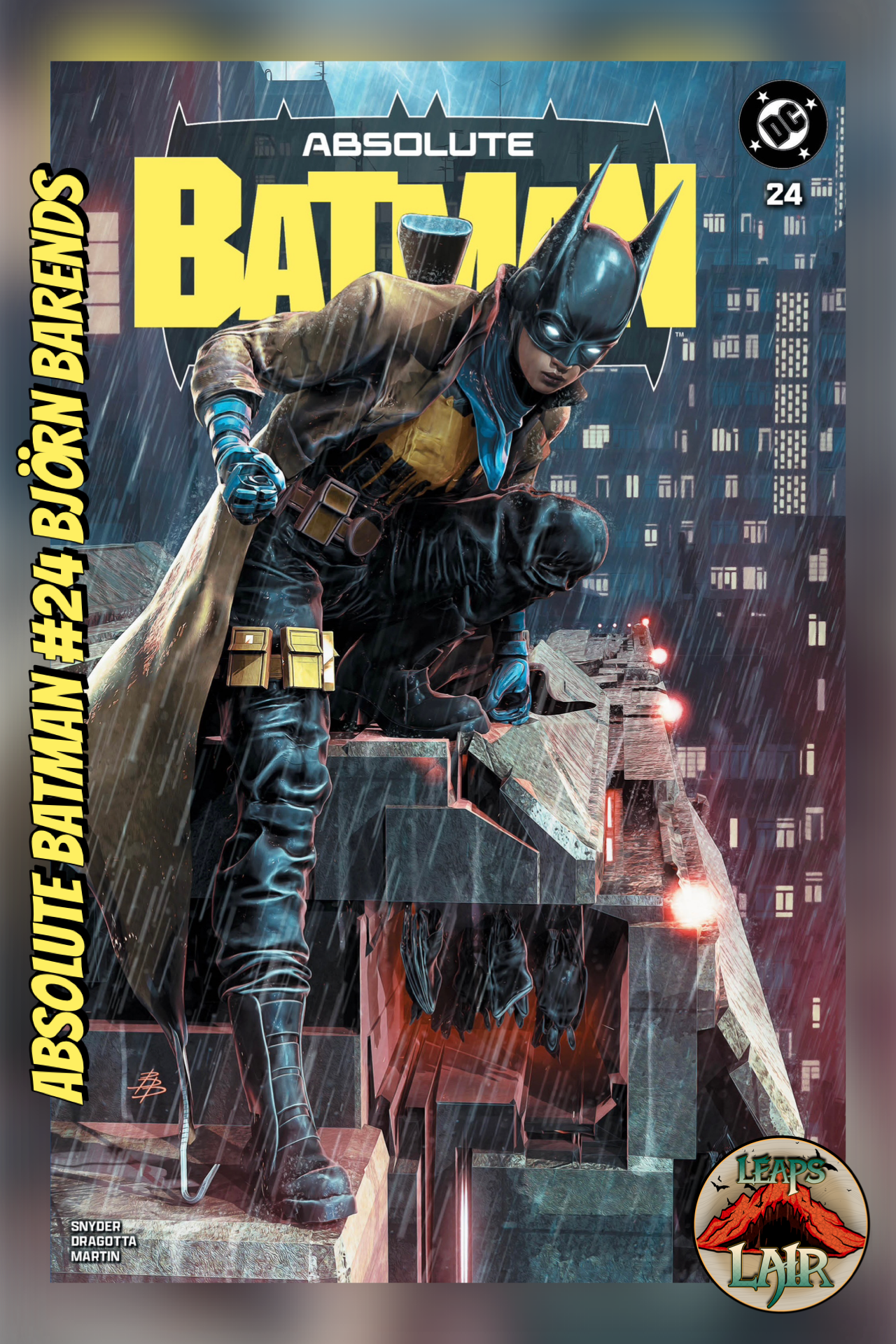 Absolute Batman #24 Bjorn Barends LeapsLair Exclusive LTD 1000 PREORDER 9/23