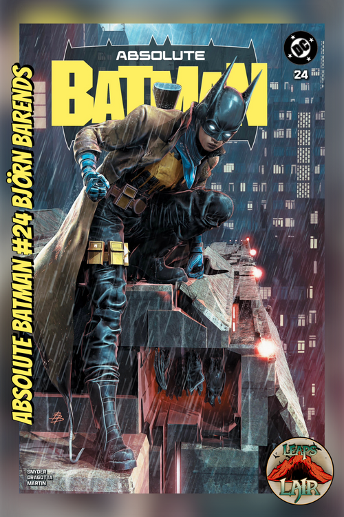 Absolute Batman #24 Bjorn Barends LeapsLair Exclusive Trade cover