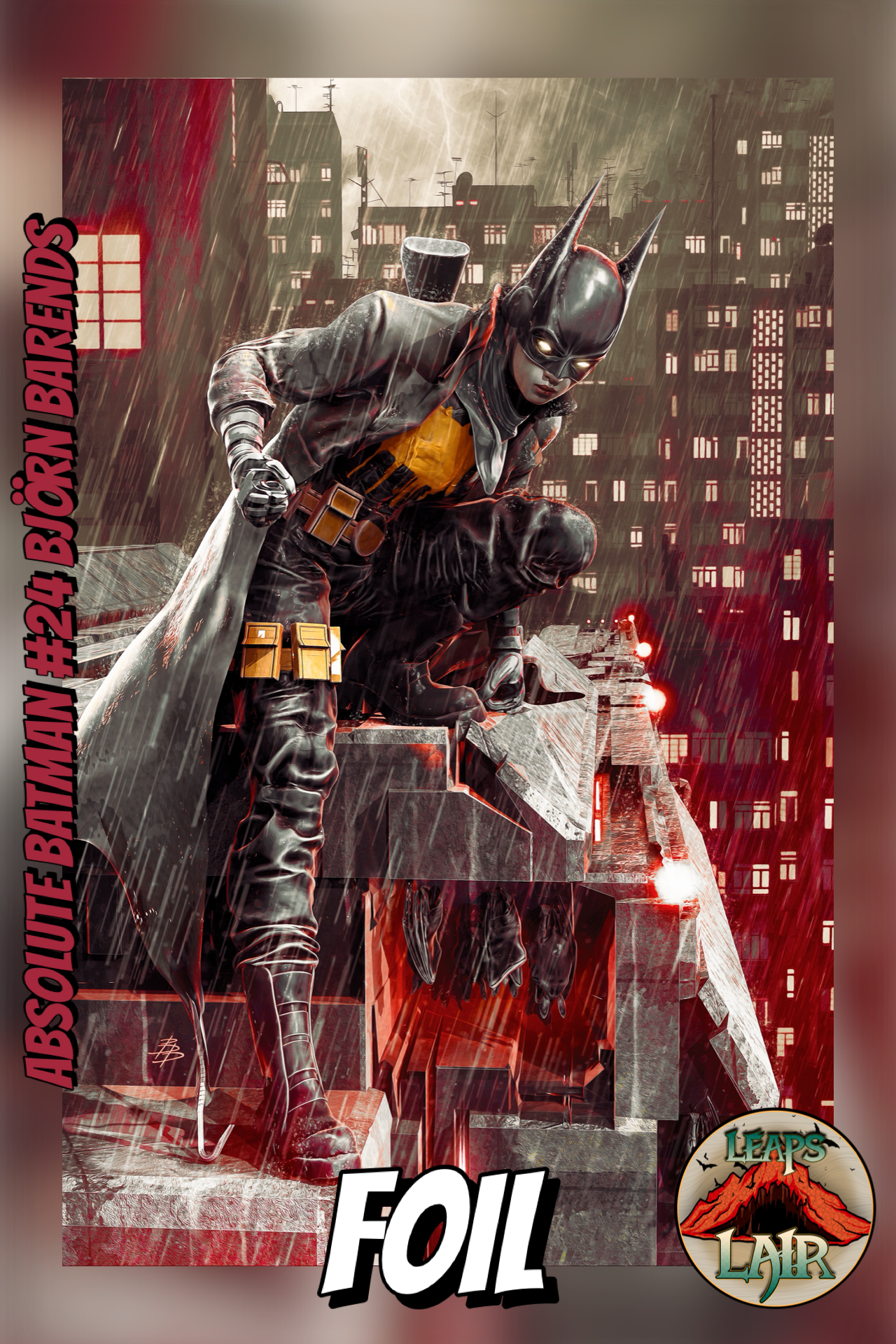 Absolute Batman #24 Bjorn Barends LeapsLair Exclusive LTD 1000 PREORDER 9/23
