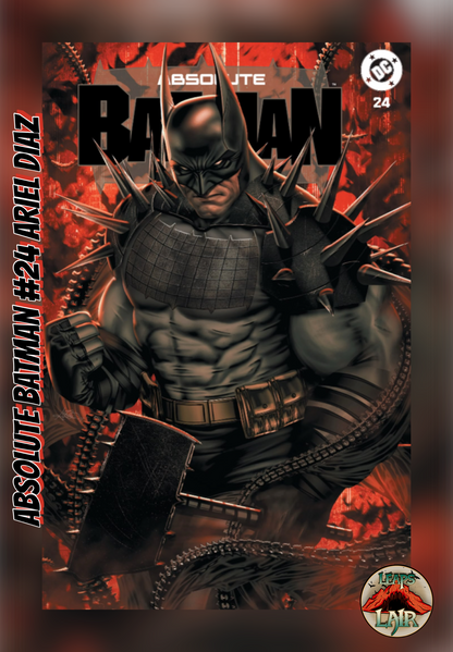 Comic book cover of 'Absolute Batman #24 Ariel Diaz LeapsLair Exclusive LTD 999 PREORDER 9/23'
