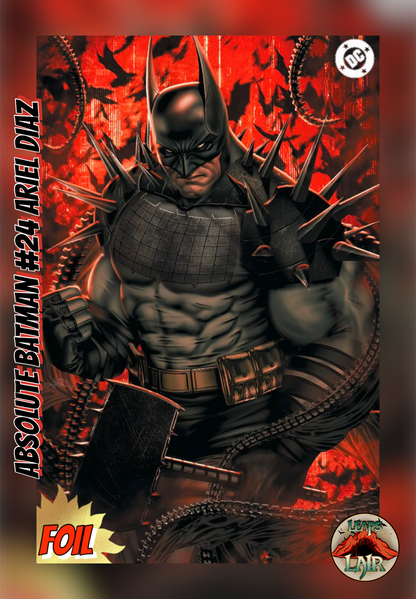 Comic book cover of 'Absolute Batman #24 Ariel Diaz LeapsLair Exclusive LTD 999 PREORDER 9/23'