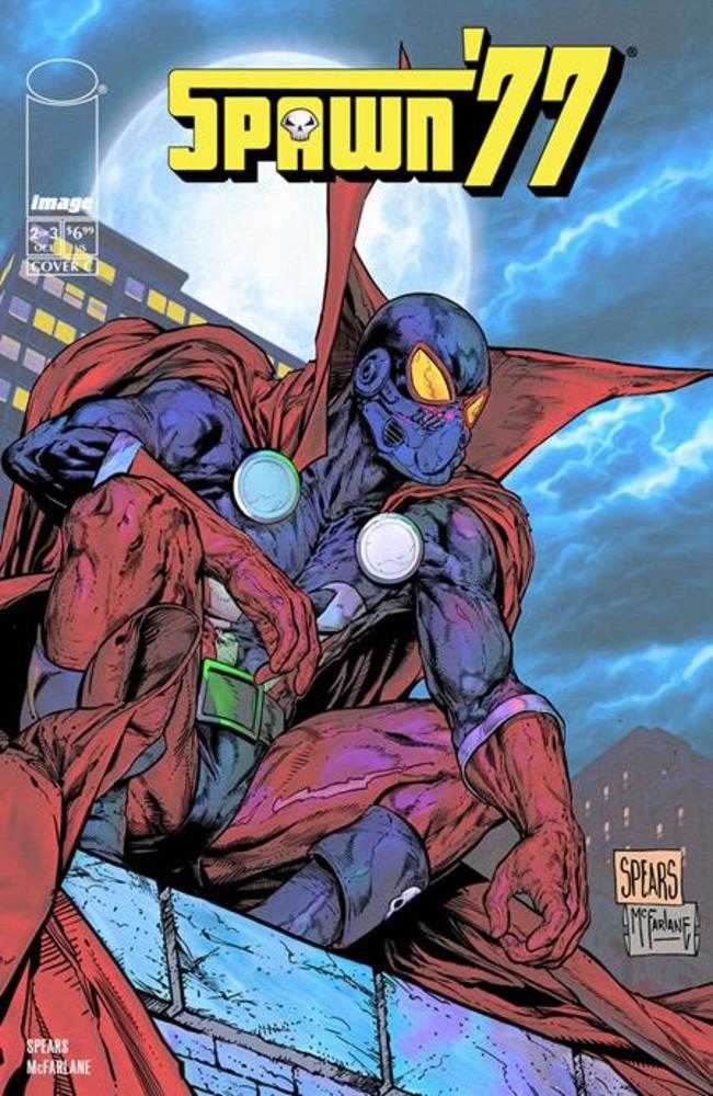 Comic book cover of 'Spawn 77 #2 (Of 3) Cover C Mark Spears & Todd McFarlane Variant'
