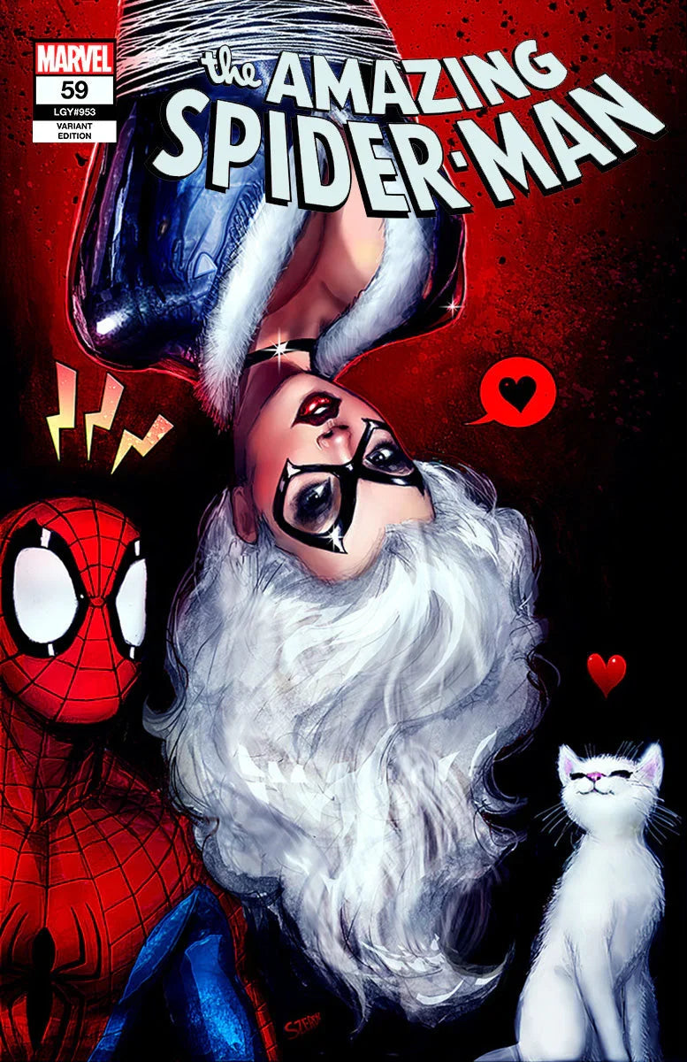 Amazing Spider-Man #59 Nathan Szerdy exclusive trade dress variant cover — Black Cat