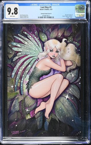Last Boy #1 Szerdy Variant Cover B CGC 9.8