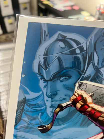 THOR #1 J. SCOTT CAMPBELL JUST SPECTACULAR COLLECTION VIRGIN VARIANT INCENTIVE [1:100] *Color Rub*