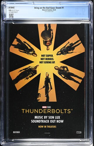 Comic book cover of 'Bring on the Bad Guys: Doom #1 Leirix Variant CGC 9.8'