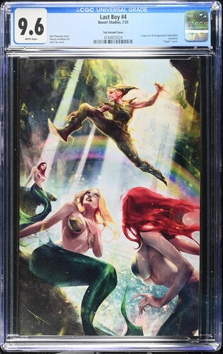Last Boy #4 Ivan Tao LeapsLair SDCC Exclusive LTD 500 CGC 9.6