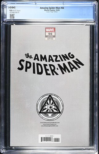 Amazing Spider-Man #56 Lozano Virgin Variant CGC 9.8