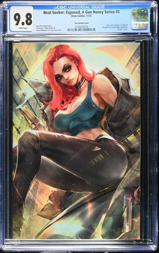 Heat Seeker: Exposed #3 Ivan Tao LeapsLair Exclusive LTD 500 CGC 9.8