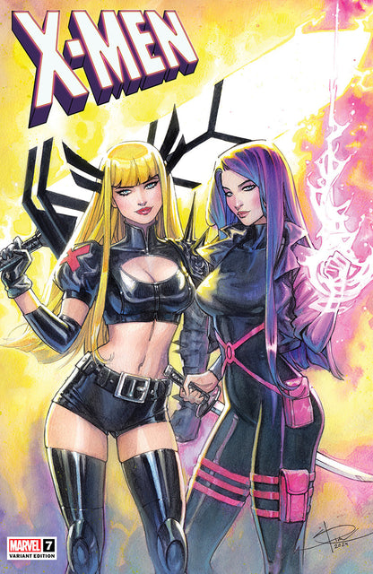 X-Men #7 Sabine Rich exclusive trade dress variant cover — Magik and Psylocke