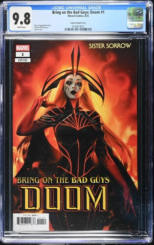 Bring on the Bad Guys: Doom #1 Leirix Variant CGC 9.8