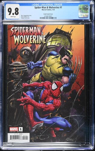 Spider-Man & Wolverine #1 Crain Variant CGC 9.8