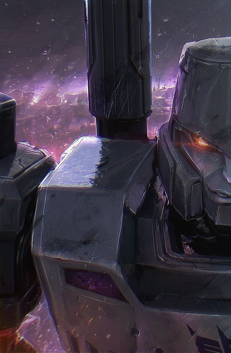 Transformers #13 Tiago Da Silva Megatron connecting virgin variant A cover