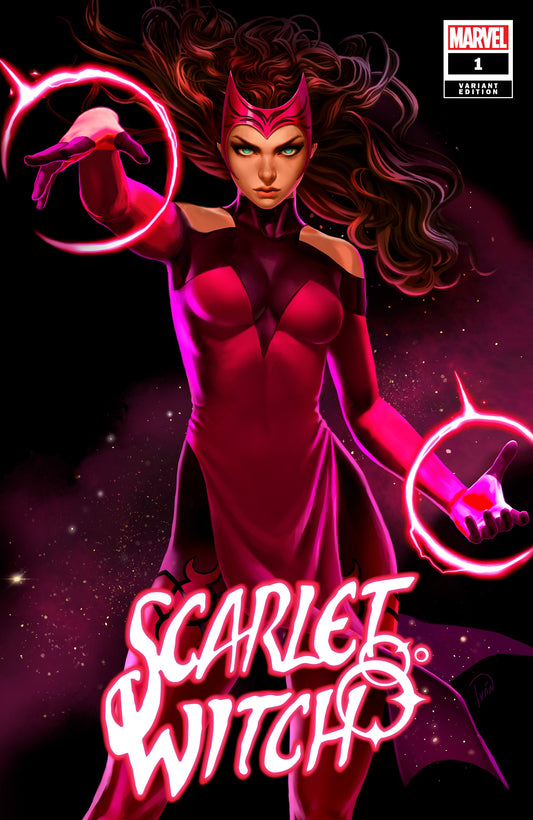 Scarlet Witch #1 Ivan Talavera exclusive trade dress variant cover