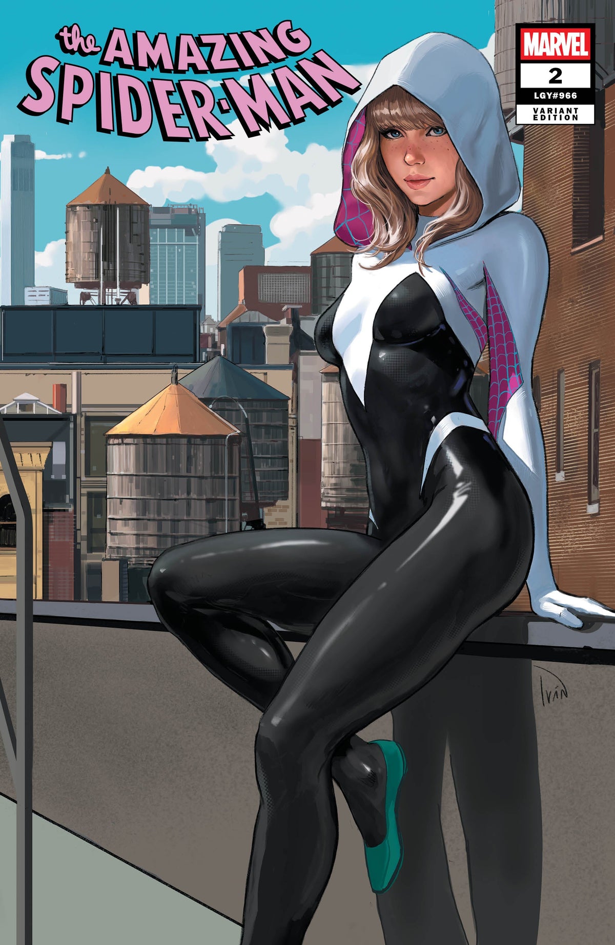 Amazing Spider-Man #2 Ivan Talavera exclusive trade dress variant cover