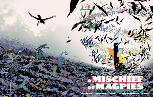 Comic book cover of 'A Mischief Of Magpies #2 Cover A Matias Bergara'