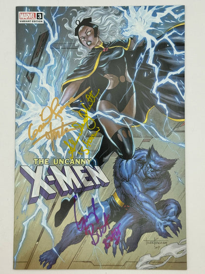 359 Uncanny X-Men #3 Secret Connecting Var Classic Storm Costume Trade