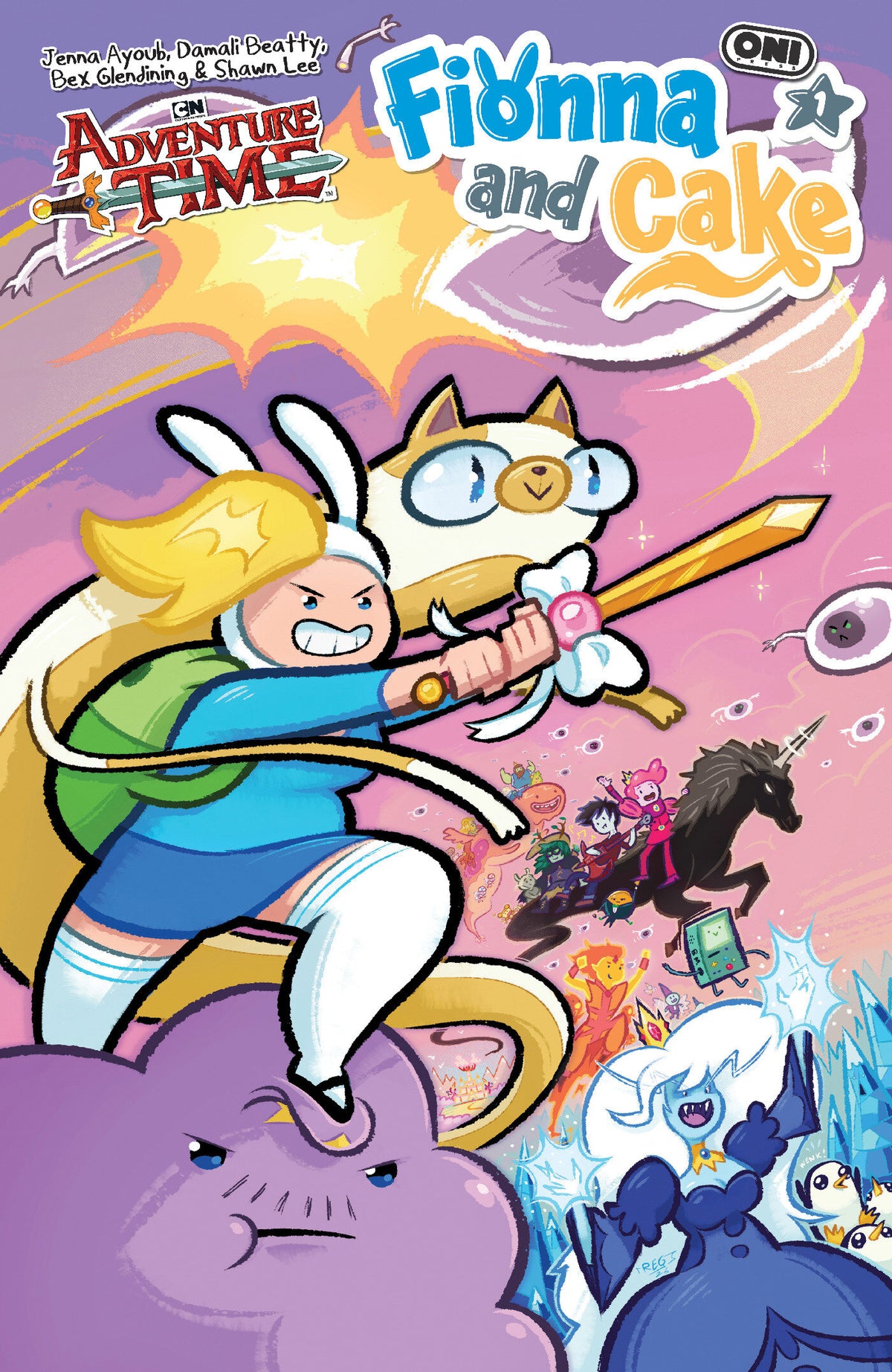 Adventure Time: Fionna & Cake #1 Cover C Reggie Graham