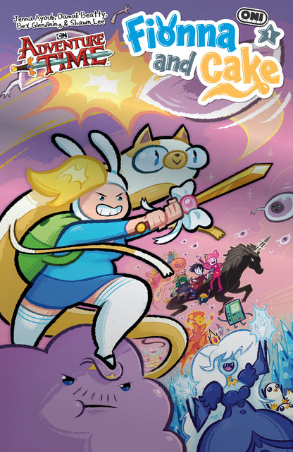 Adventure Time: Fionna & Cake #1 Cover E Reggie Graham Foil