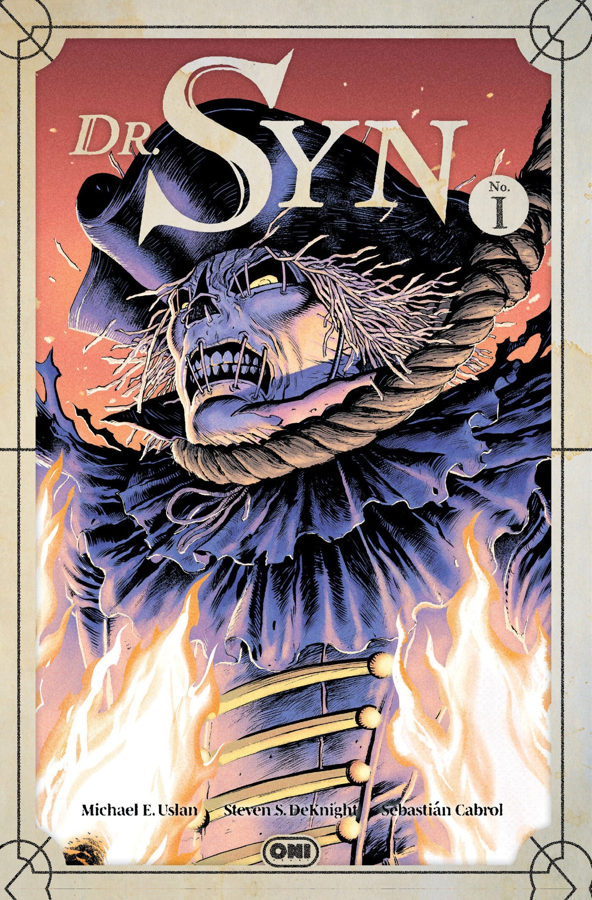 Dr. Syn #1 Cover C Sebastián Cabrol