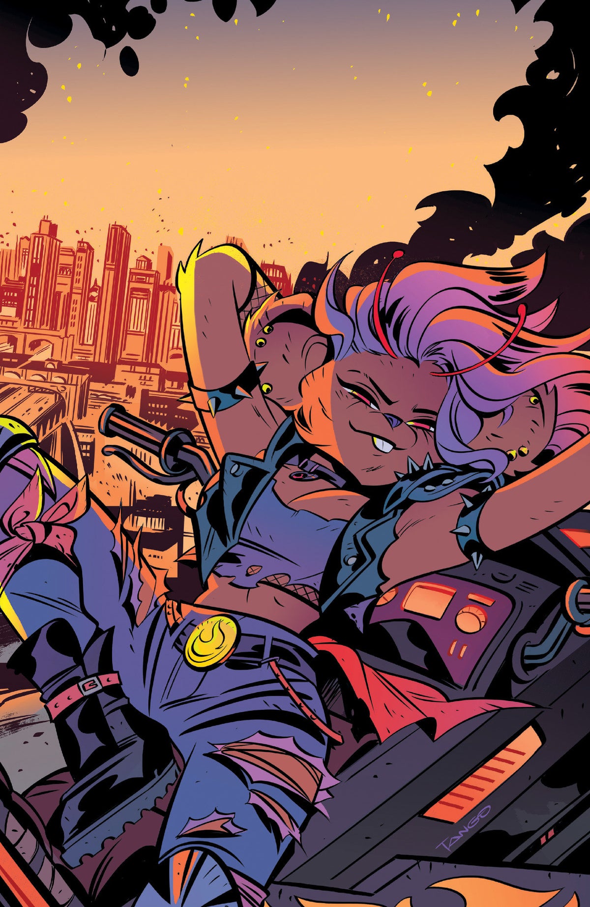 Biker Mice from Mars: Scorch #3 Cover C 1:10 Tango Full Art