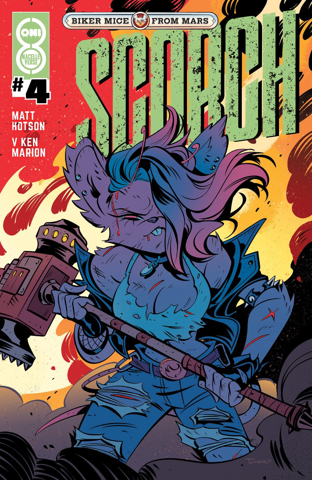 Biker Mice from Mars: Scorch #4 Cover A Tango