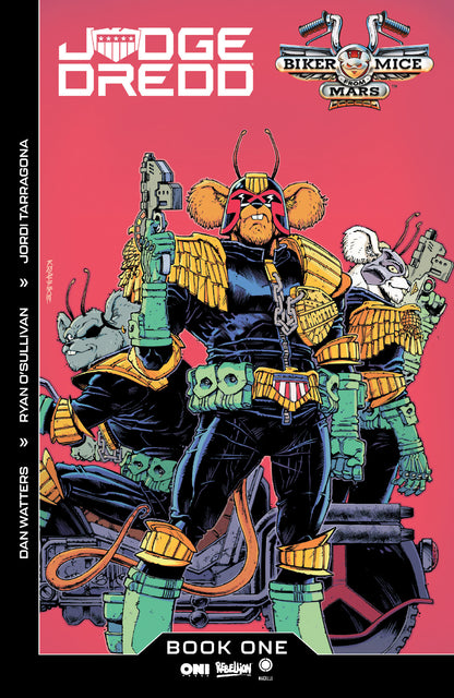 Judge Dredd/Biker Mice from Mars #1 Cover C Andrew Krahnke