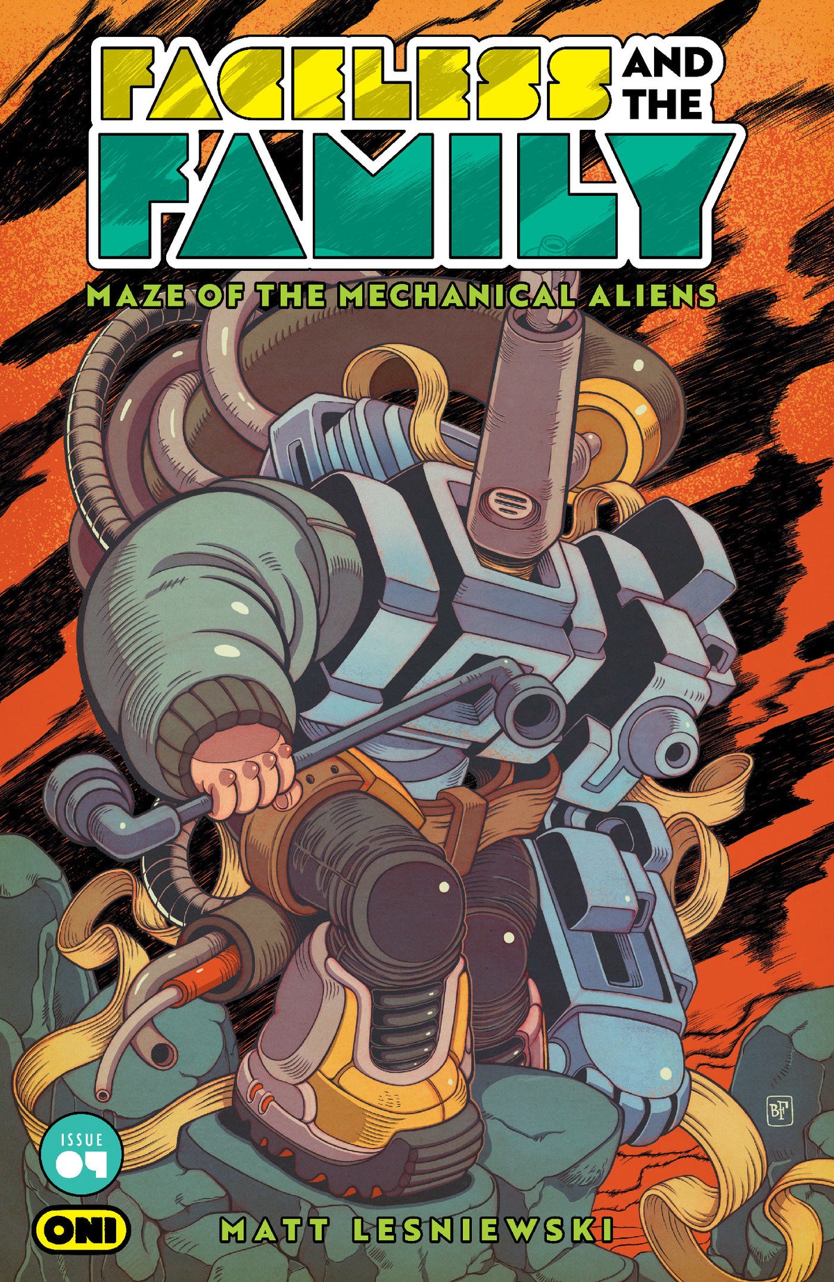 Faceless and the Family #4 Cover B Billy Fowler
