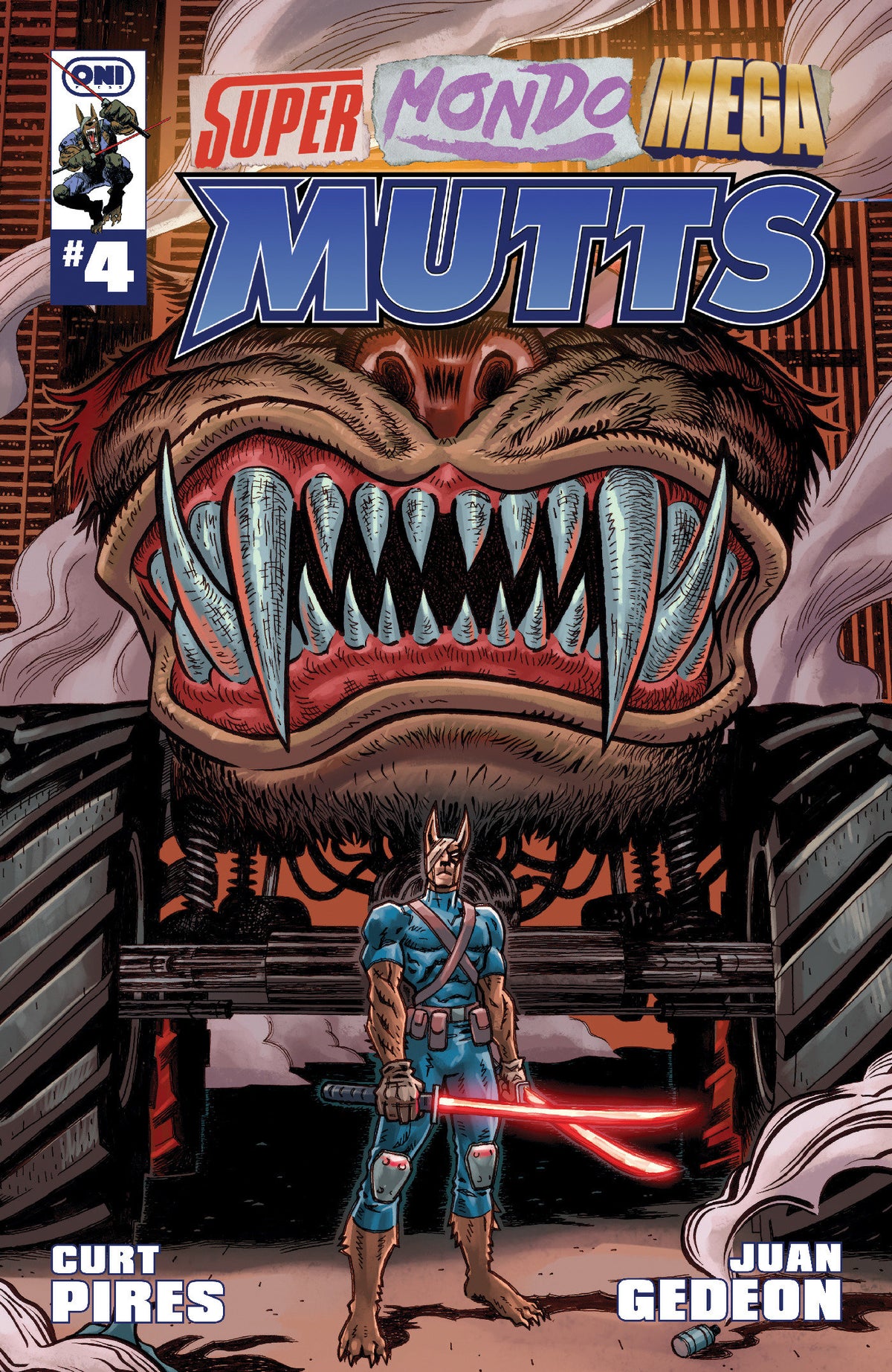 Super Mondo Mega Mutts #4 Cover C Dalton Rose