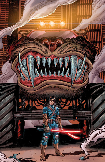 Super Mondo Mega Mutts #4 Cover E 1:20 Dalton Rose Full Art