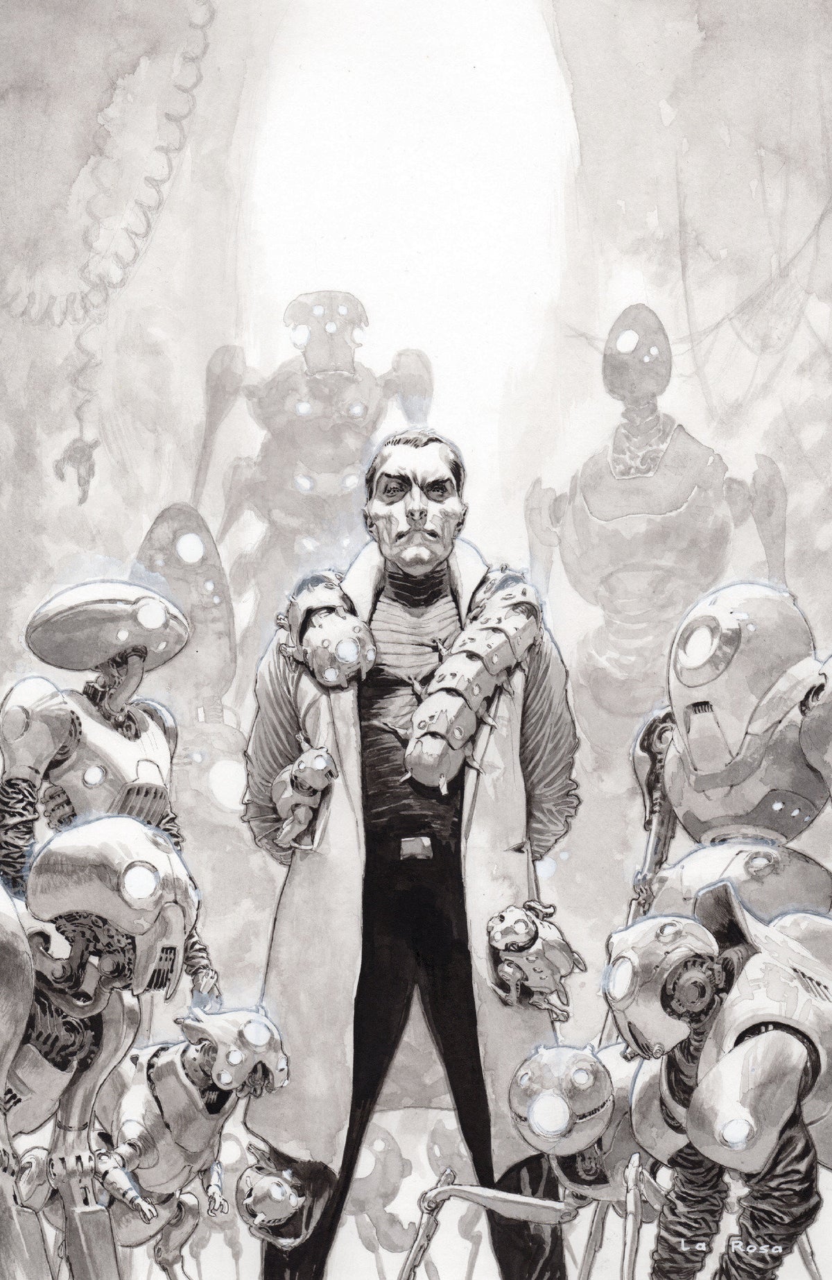 Fort Psycho #3 Cover D 1:20 Lewis LaRosa