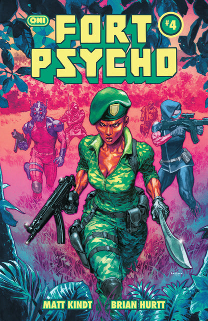Fort Psycho #4 Cover B Lewis LaRosa
