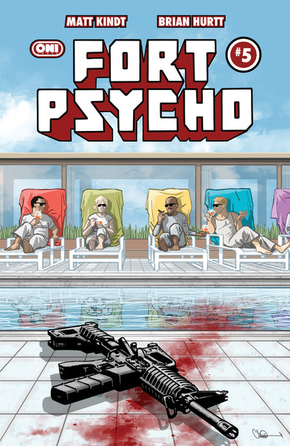 Fort Psycho #5 Cover C Charlie Adlard