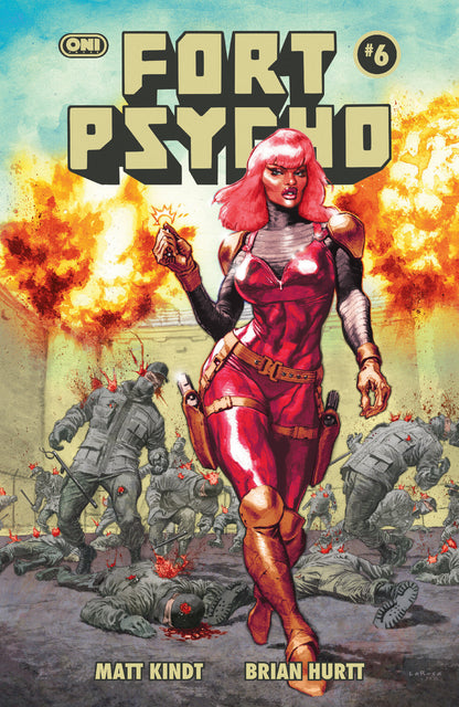 Fort Psycho #6 Cover B Lewis LaRosa