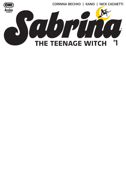 Sabrina the Teenage Witch #1 Cover E Blank Sketch