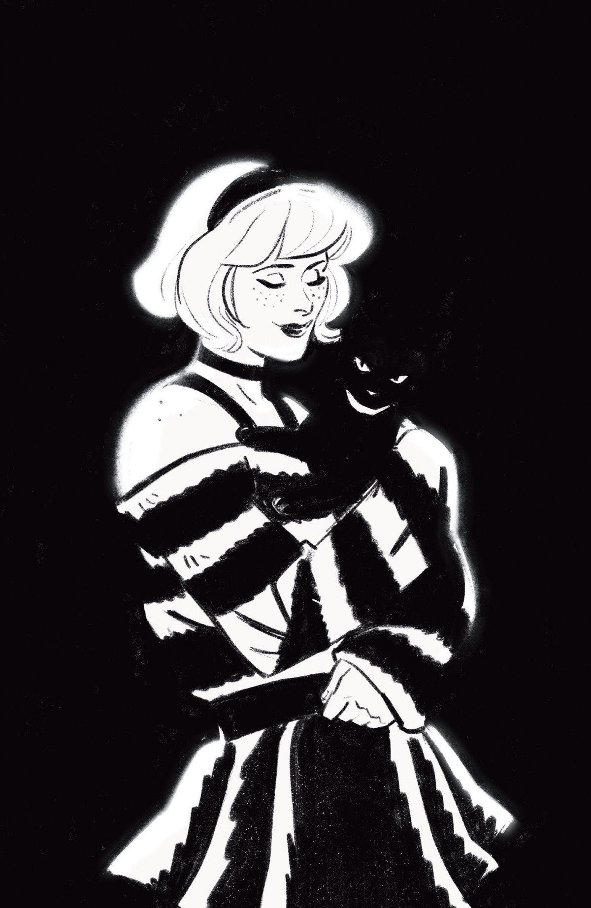 Sabrina the Teenage Witch #3 Cover F 1:100 Lauren Knight B&W