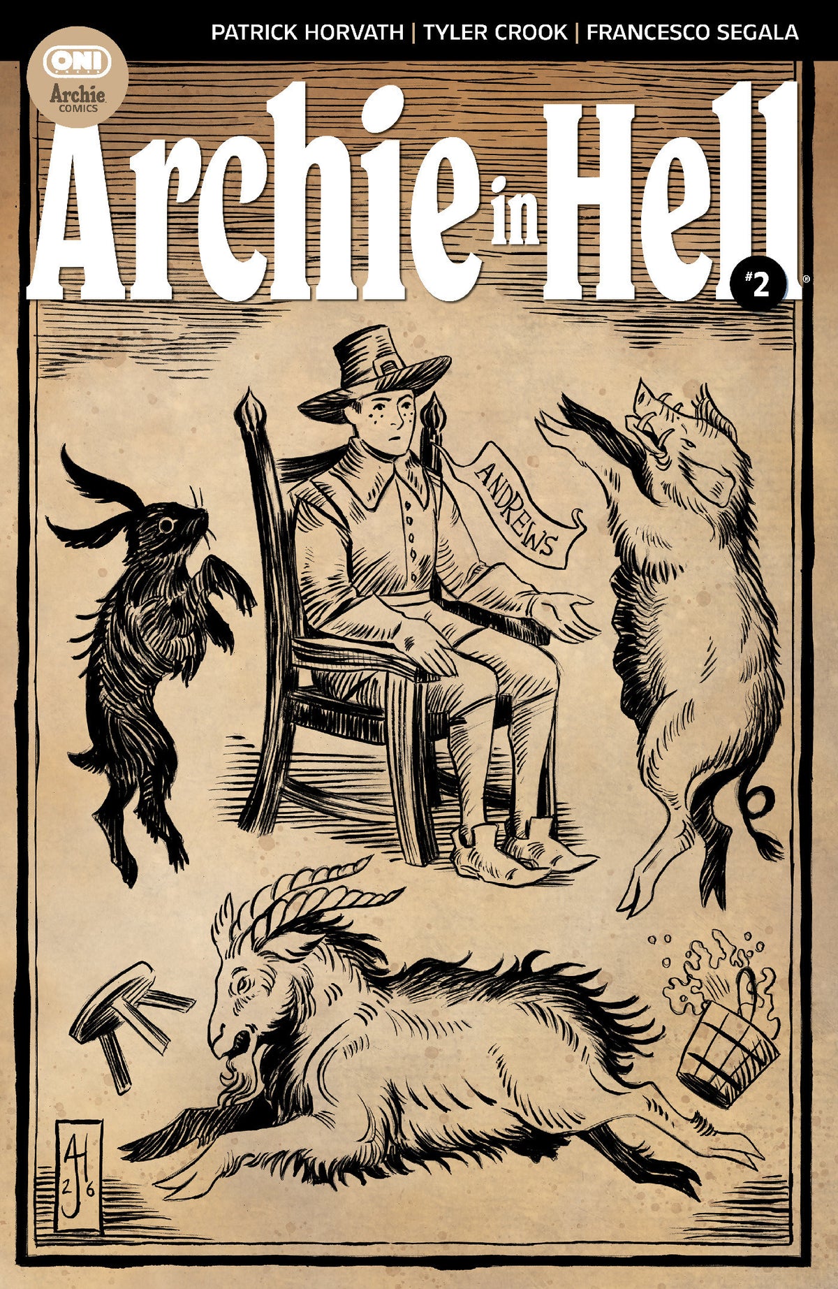 Archie in Hell #2 Cover D 1:10 Abigail Harding