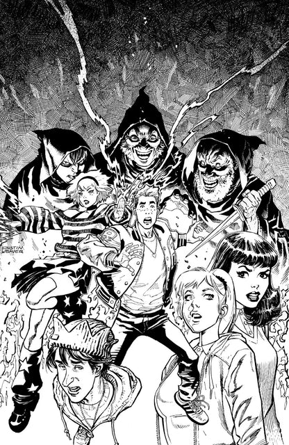 Archie in Hell #2 Cover G 1:100 Dustin Weaver B&W