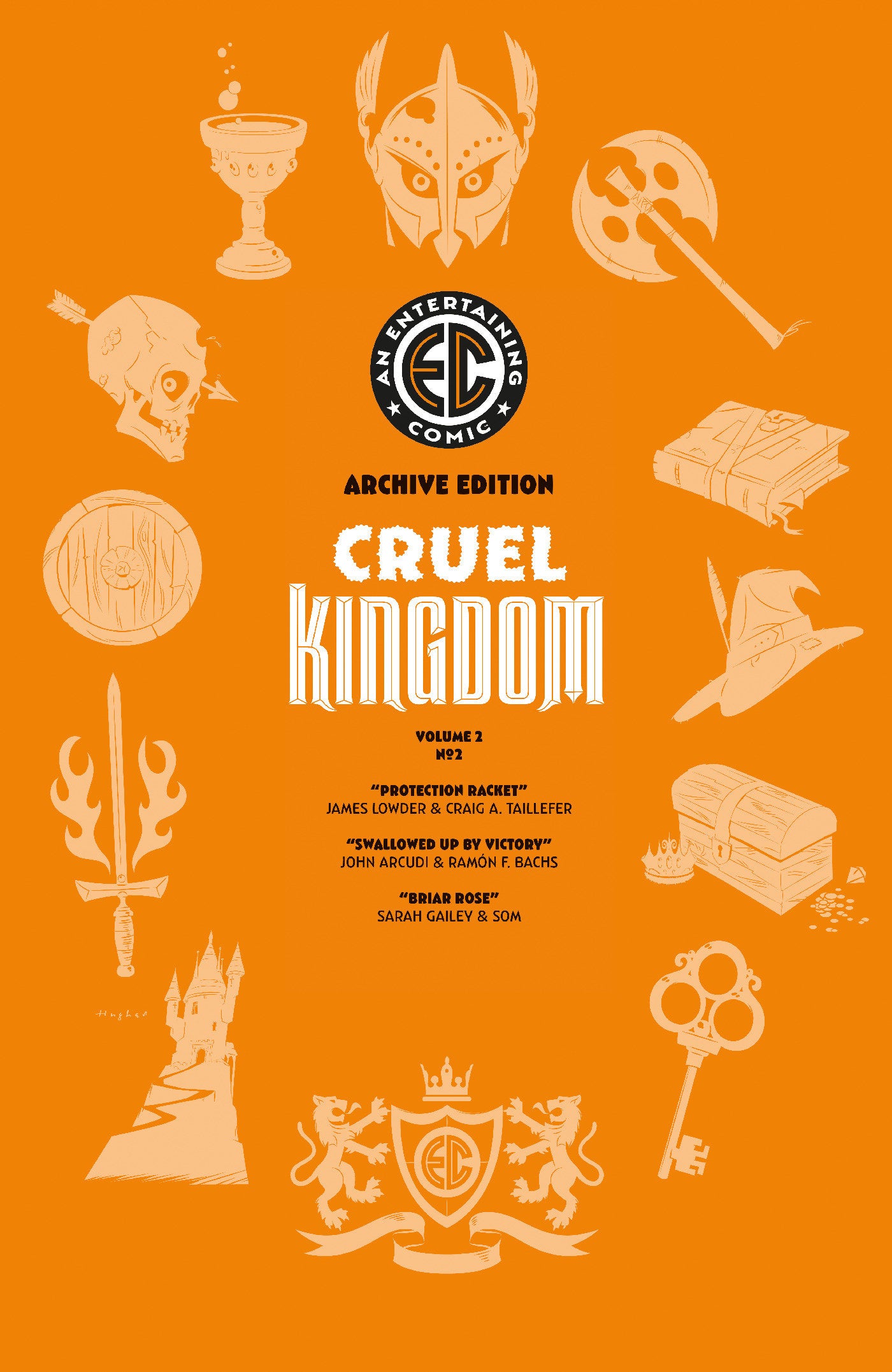 EC Cruel Kingdom #2 Cover E 1:50 Rian Hughes Archive Edition