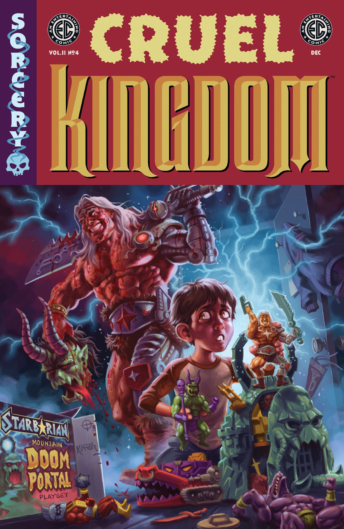 EC Cruel Kingdom #4 Cover B Lukas Ketner