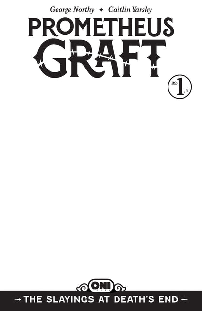 Prometheus Graft #1 Cover D TBD Artist Blank Sketch