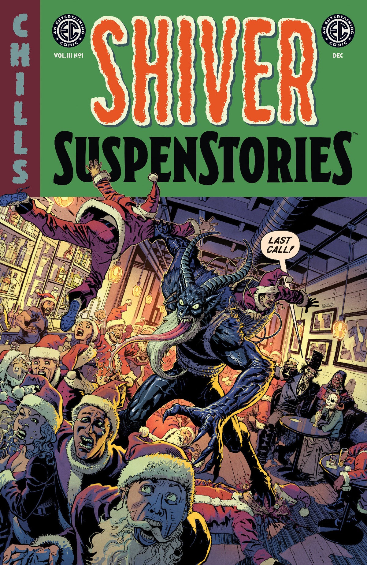 EC Shiver SuspenStories #1 Cover A Dustin Weaver