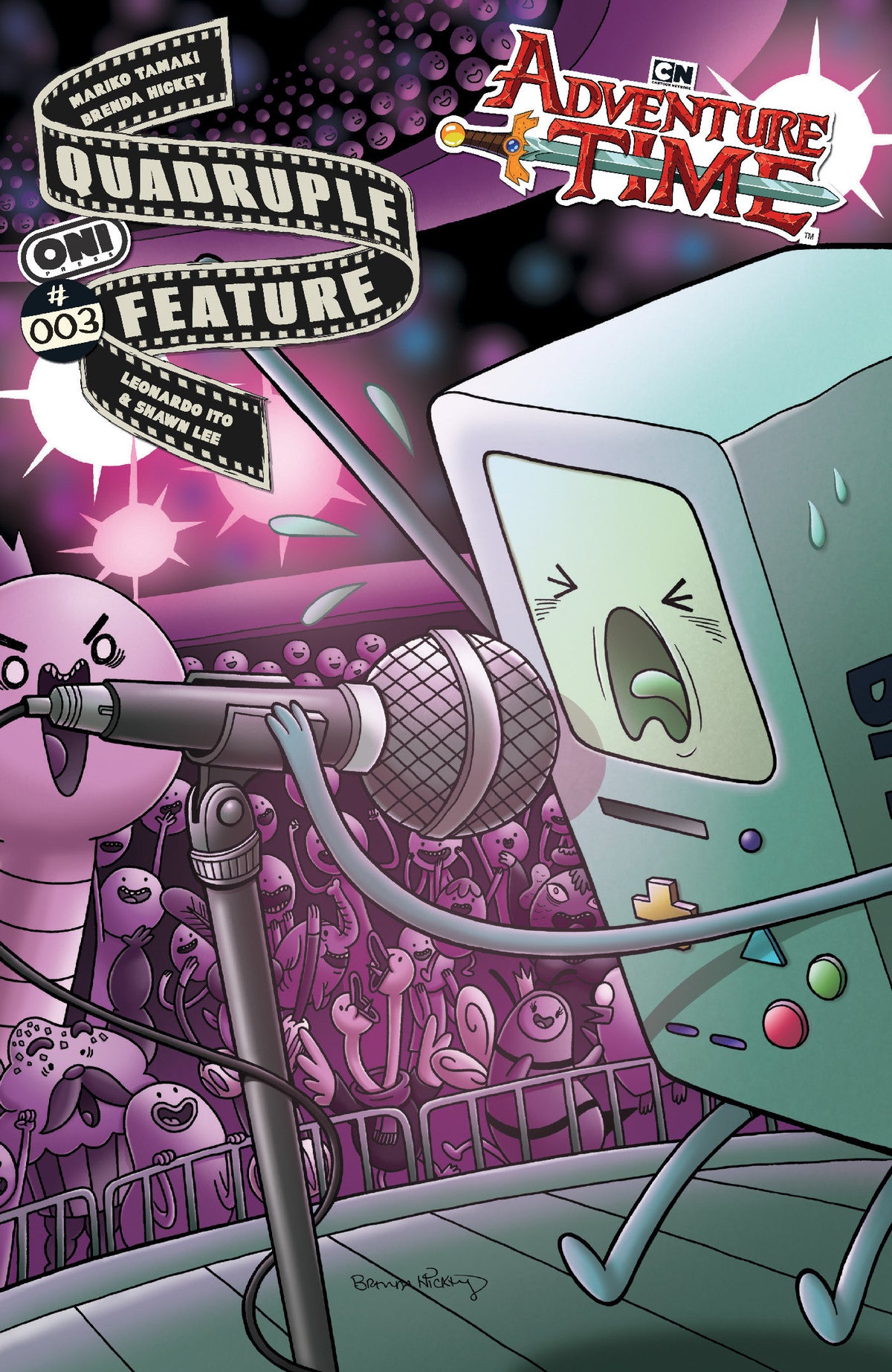 Adventure Time Quadruple Feature #3 Cover A Brenda Hickey PRESALE 9/16
