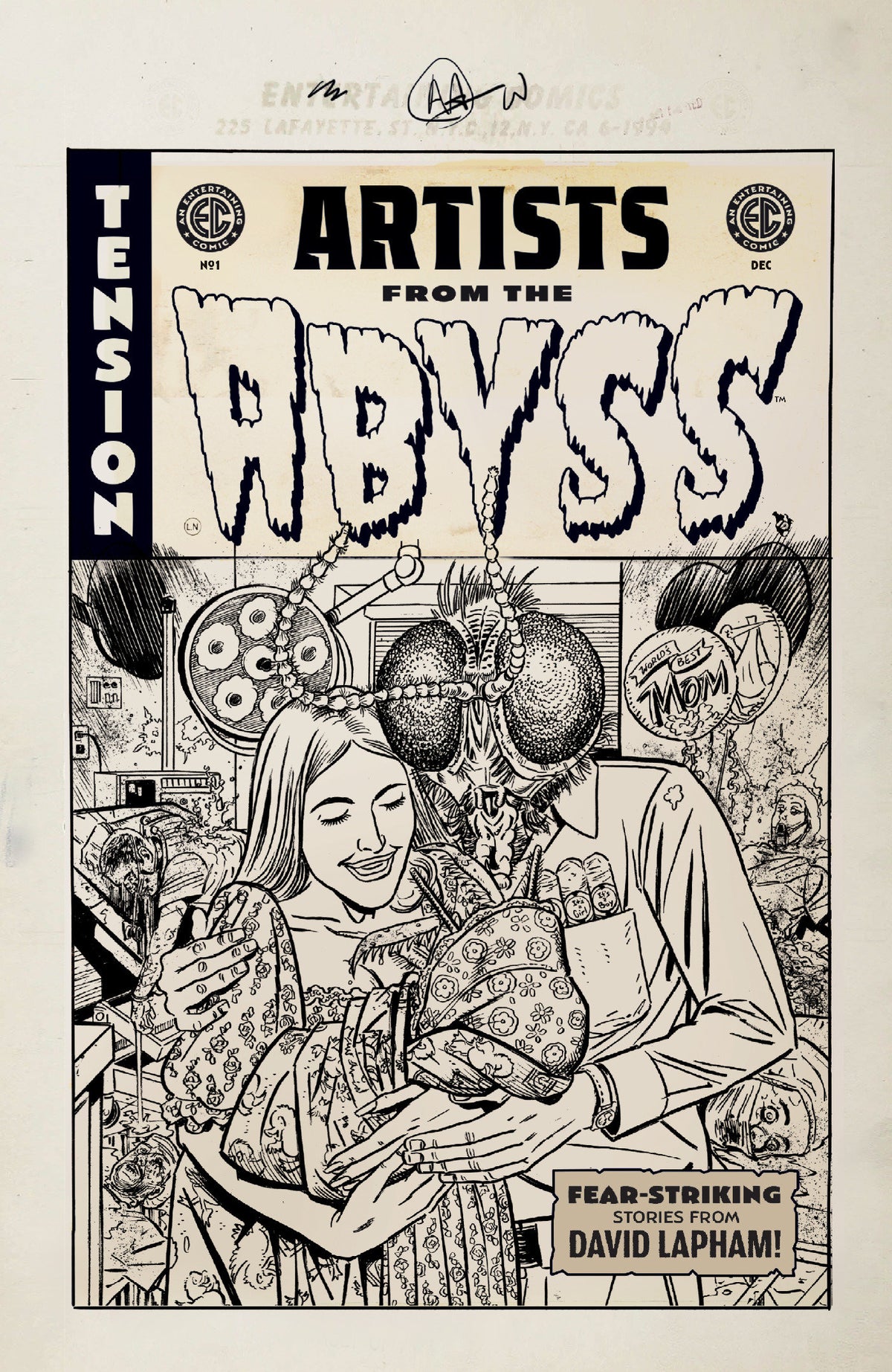 EC Artists from the Abyss #1 Cover B 1:20 David Lapham B&W Artist Edition