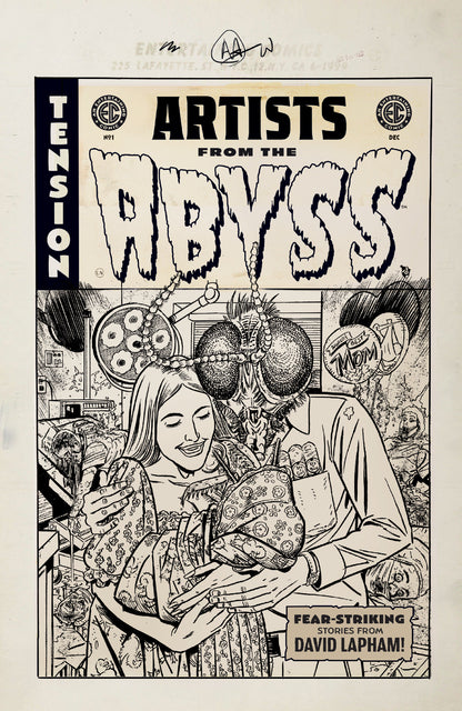 EC Artists from the Abyss #1 Cover B 1:20 David Lapham B&W Artist Edition