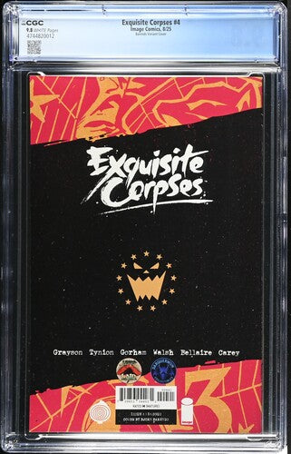 Exquisite Corpses #4 LeapsLair Barends Exclusive LTD 500 CGC 9.8